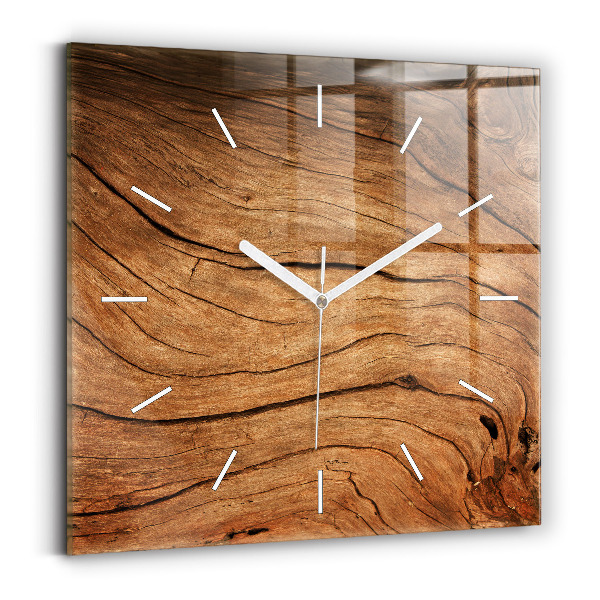 Orologio quadrato Legno vecchio