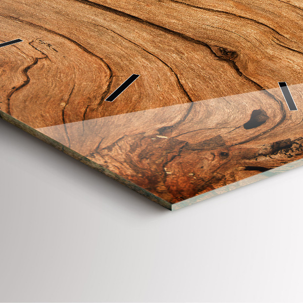 Orologio quadrato Legno vecchio