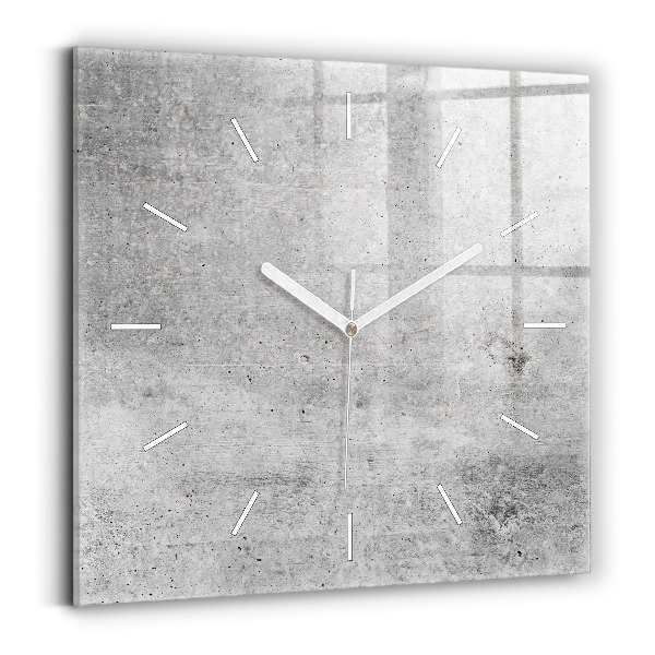 Orologio quadrato Muro grezzo