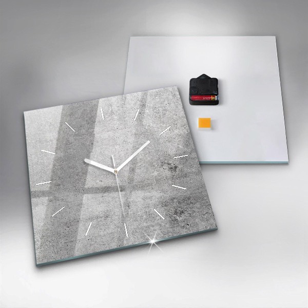 Orologio quadrato Muro grezzo