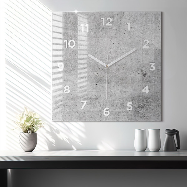 Orologio quadrato Muro grezzo