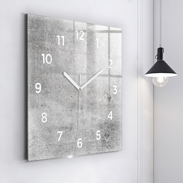 Orologio quadrato Muro grezzo