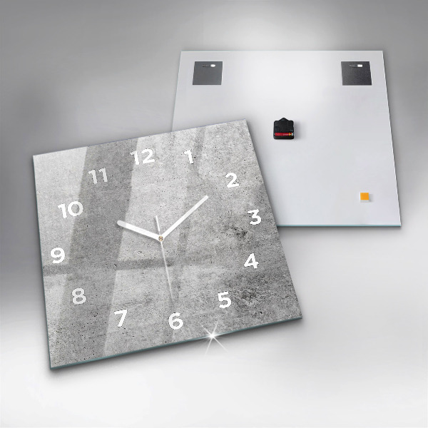Orologio quadrato Muro grezzo
