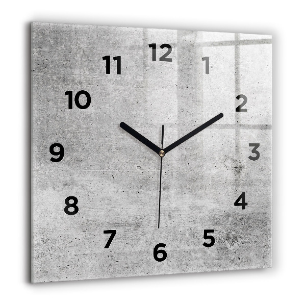 Orologio quadrato Muro grezzo