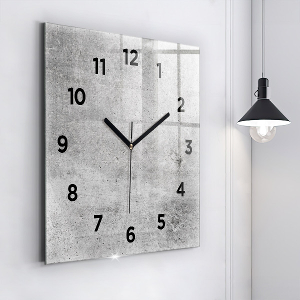 Orologio quadrato Muro grezzo