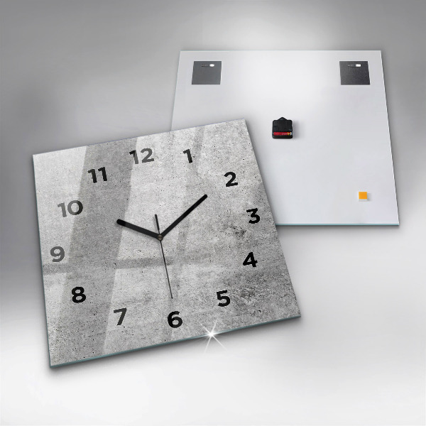 Orologio quadrato Muro grezzo