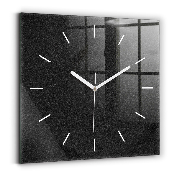 Orologio quadrato Roccia scura