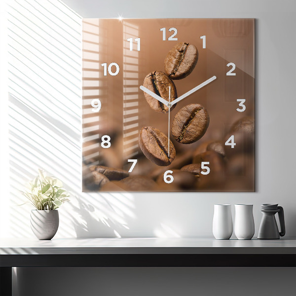 Orologio quadrato Colori astratti