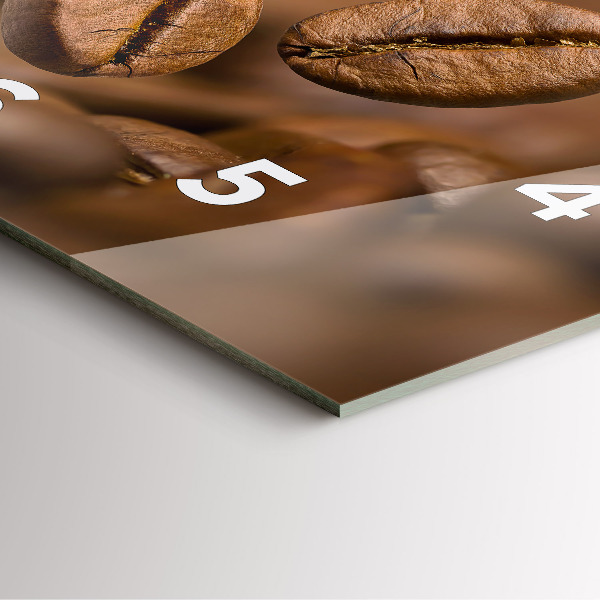 Orologio quadrato Colori astratti