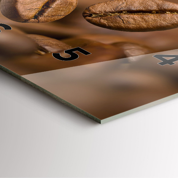 Orologio quadrato Colori astratti