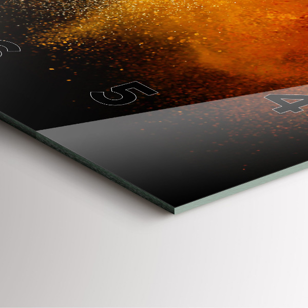 Orologio quadrato Spezie sparse