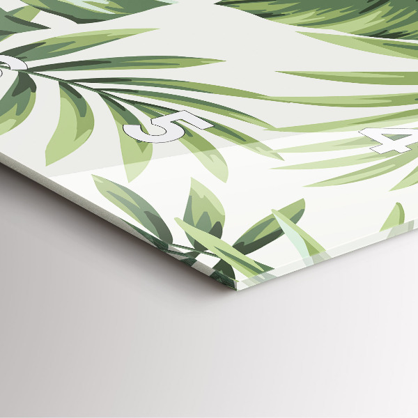 Orologio quadrato Modello tropicale