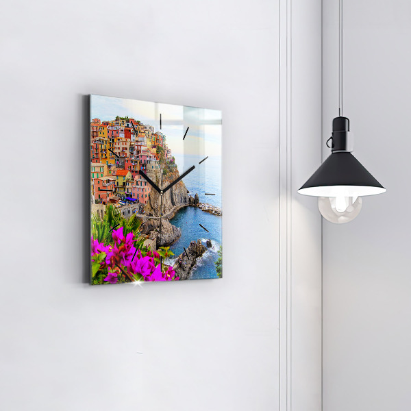 Orologio quadrato Costa delle Cinque Terre