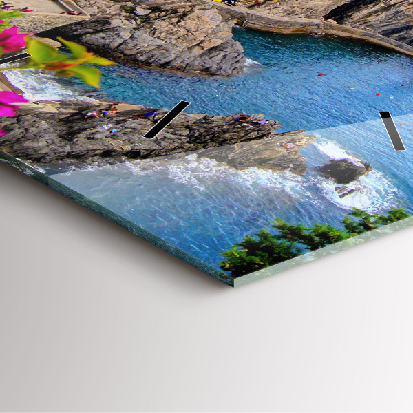 Orologio quadrato Costa delle Cinque Terre