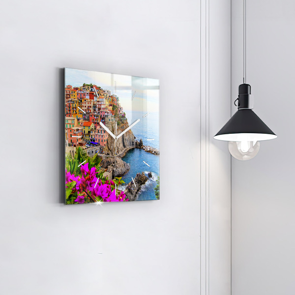 Orologio quadrato Costa delle Cinque Terre