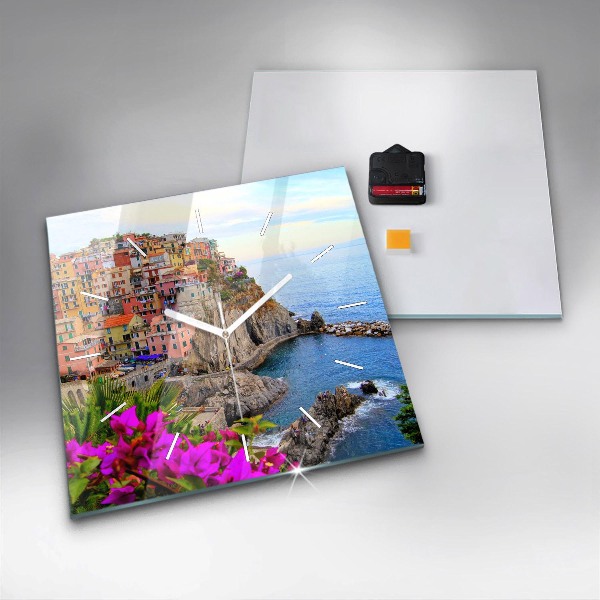 Orologio quadrato Costa delle Cinque Terre
