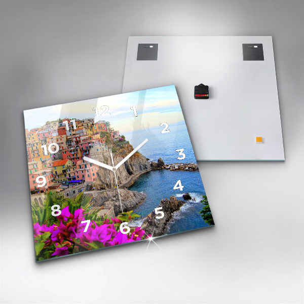Orologio quadrato Costa delle Cinque Terre