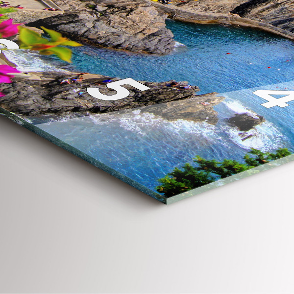 Orologio quadrato Costa delle Cinque Terre