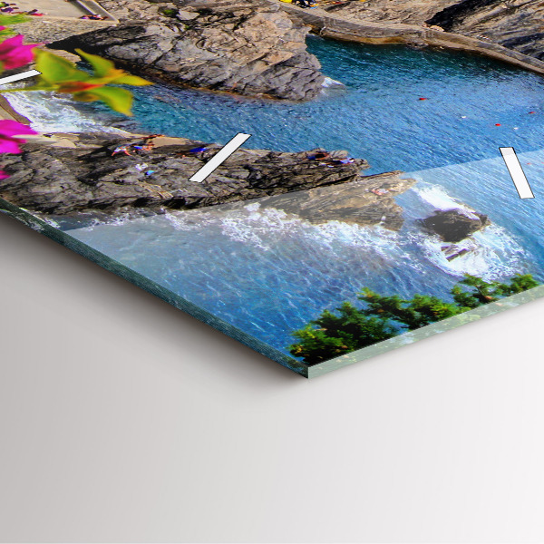 Orologio quadrato Costa delle Cinque Terre