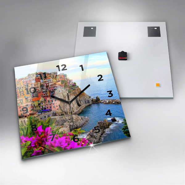 Orologio quadrato Costa delle Cinque Terre