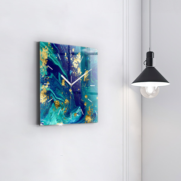 Orologio quadrato Astrazione moderna