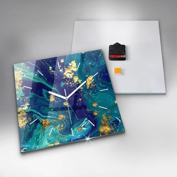 Orologio quadrato Astrazione moderna