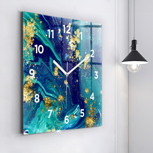 Orologio quadrato Astrazione moderna
