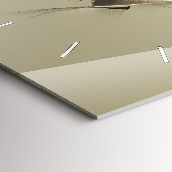 Orologio quadrato Alce grafico