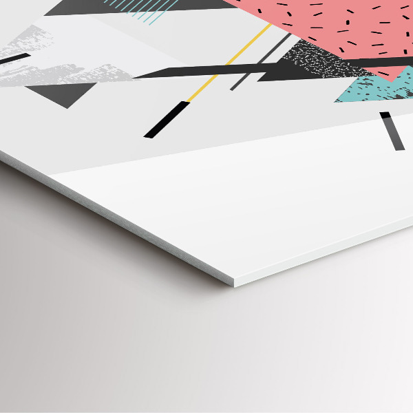 Orologio quadrato Motivo geometrico