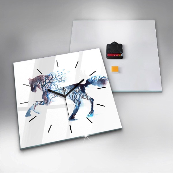 Orologio quadrato Natura dell'animale