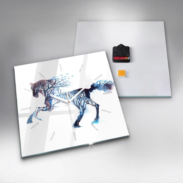 Orologio quadrato Natura dell'animale