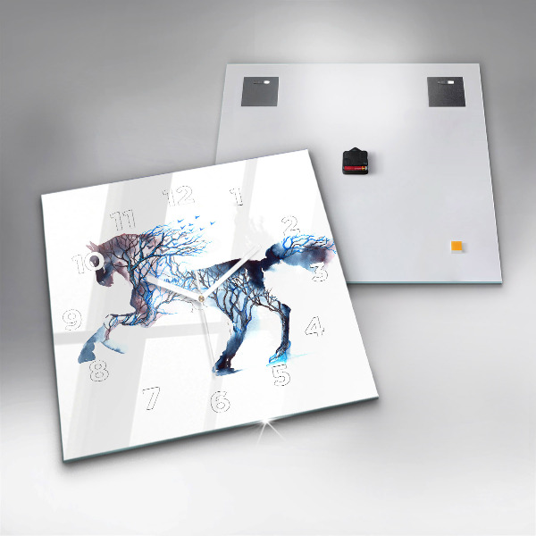 Orologio quadrato Natura dell'animale