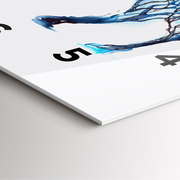 Orologio quadrato Natura dell'animale