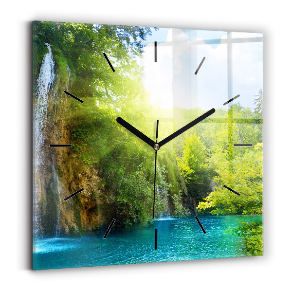Orologio quadrato Paesaggio della laguna