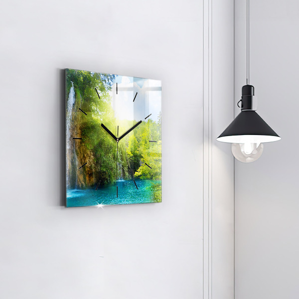 Orologio quadrato Paesaggio della laguna