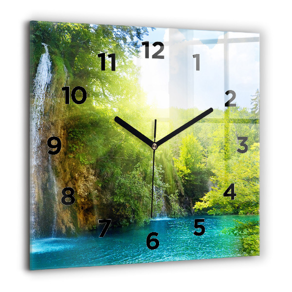 Orologio quadrato Paesaggio della laguna