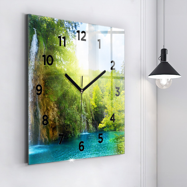 Orologio quadrato Paesaggio della laguna