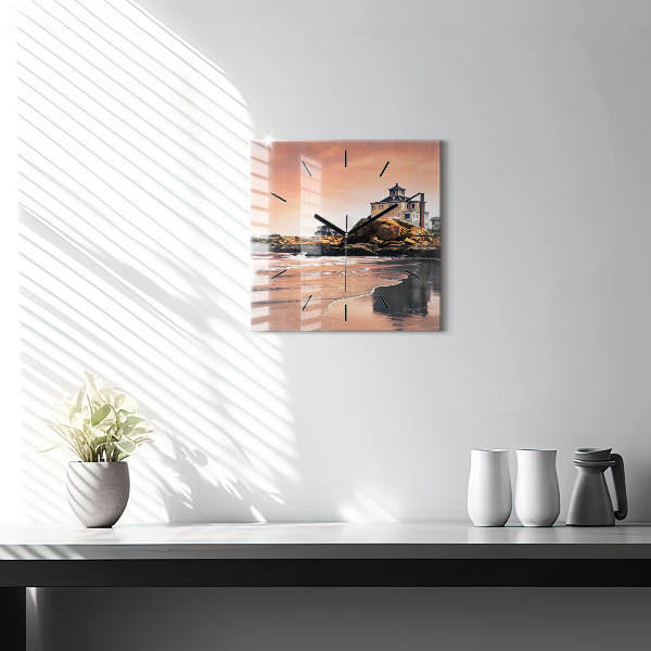 Orologio quadrato Costa di Sherman