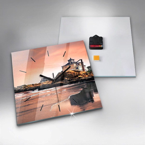 Orologio quadrato Costa di Sherman