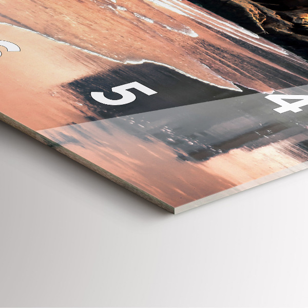 Orologio quadrato Costa di Sherman