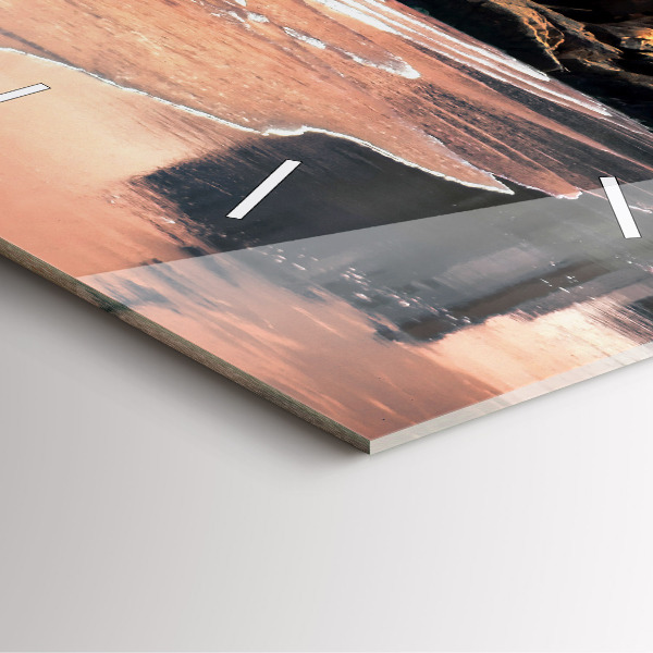 Orologio quadrato Costa di Sherman