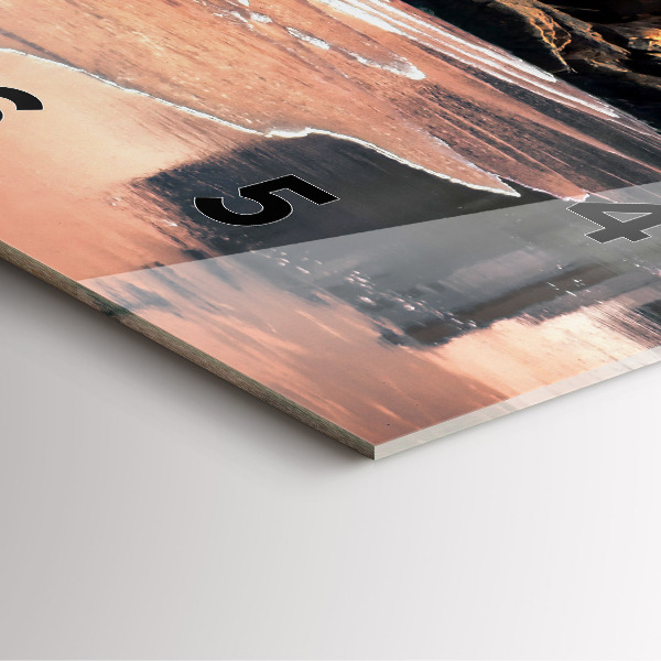 Orologio quadrato Costa di Sherman