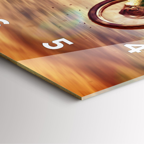 Orologio quadrato Motocross Enduro