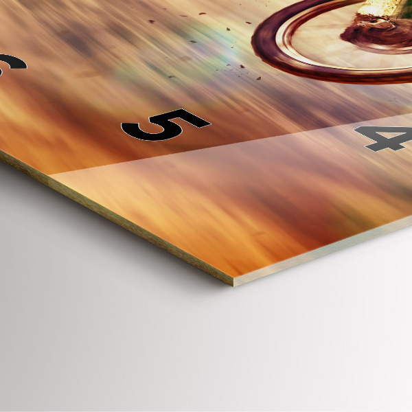 Orologio quadrato Motocross Enduro