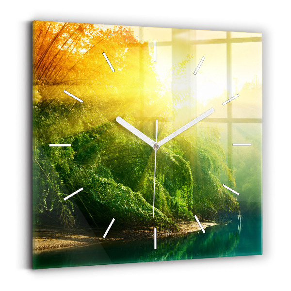 Orologio quadrato Natura pacifica