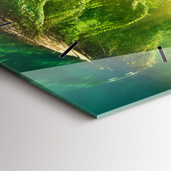 Orologio quadrato Natura pacifica