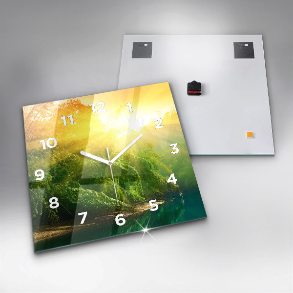 Orologio quadrato Natura pacifica