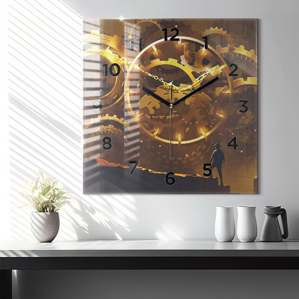 Orologio quadrato Tempo – Meccanismo