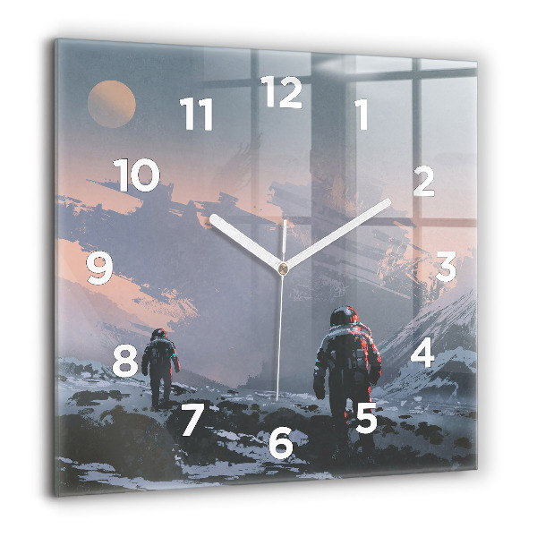 Orologio quadrato Astronauti Via Lattea