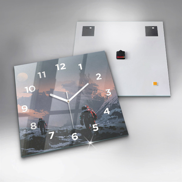 Orologio quadrato Astronauti Via Lattea